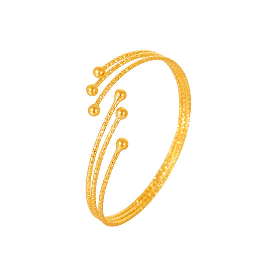 AL-GS2268 sand gold bracelet