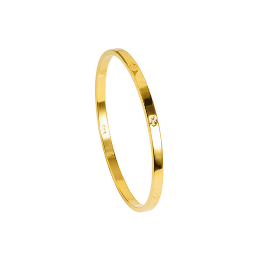 AL-GS2805 2 layers sand gold bracelet