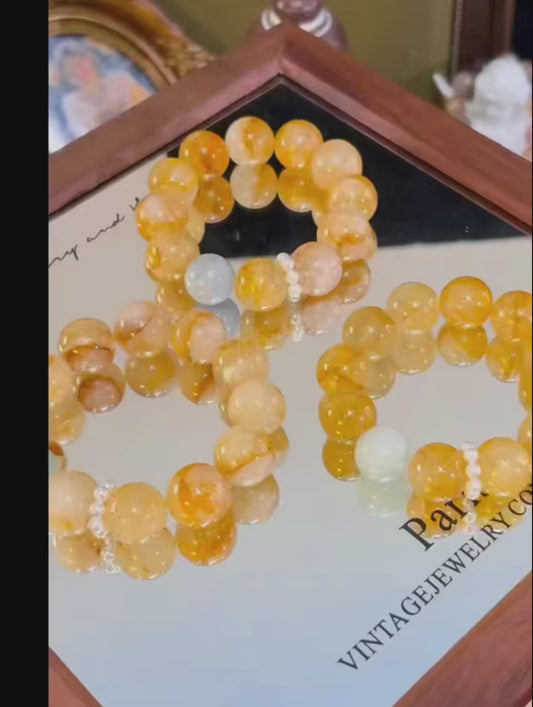 Crystal healing and protection bracelet amethyst